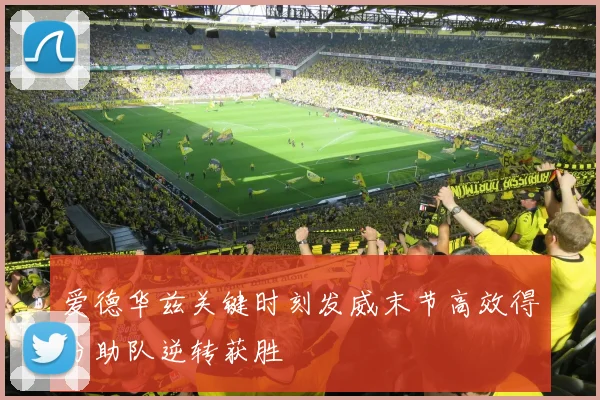 爱德华兹关键时刻发威末节高效得分助队逆转获胜